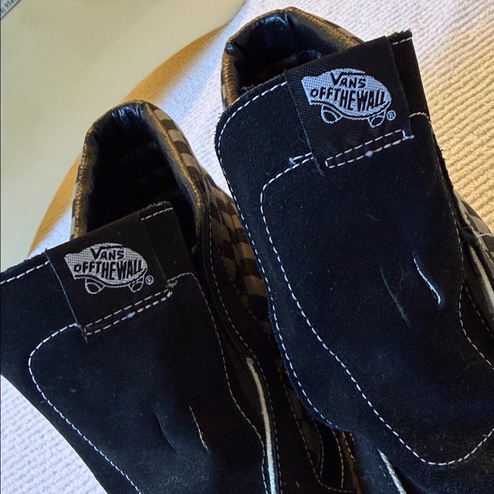 Vans check high-tops - unworn - no laces - Picture 6 of 11